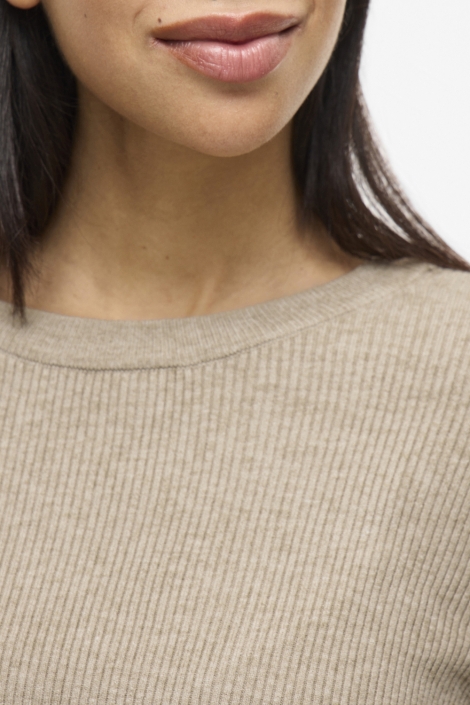 Vila vicomfy o-neck l/s knit top- noos